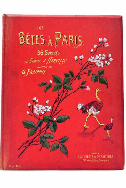 Les bêtes à Paris. 36 Sonnets illustrés par G. Fraipont.