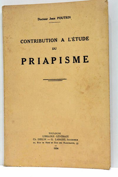 Contribution à l'étude du Priapisme.