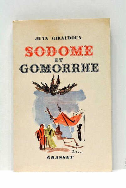 Sodome et Gomorrhe. Pièce en deux actes. Frontispice de Christian …