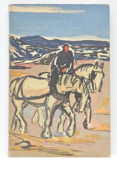 L'Almanach du cultivateur français. Couverture originale de Yves Brayer gravée …