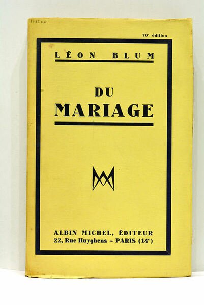 Du Mariage.