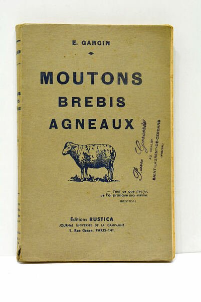 Moutons- Brebis- Agneaux. Comment ils vivent. - Leur logement. - …