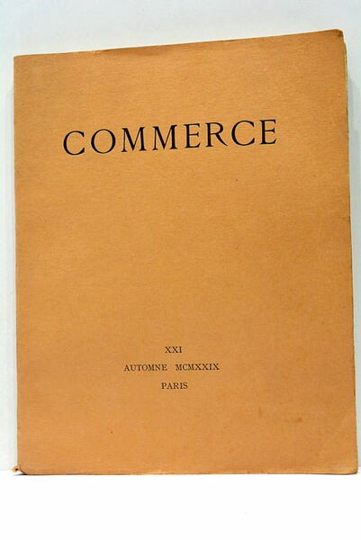 Commerce. Cahiers trimestriels.