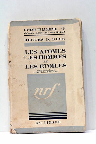 Les Atomes, les Hommes et les Étoiles. (Atoms, Men and …
