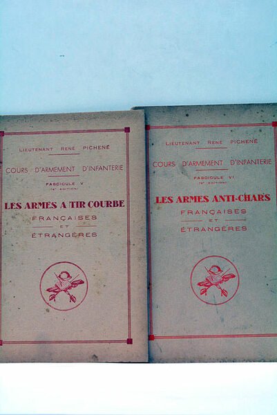 Cours d'armement d'infanterie. 4 fascicules.
