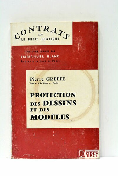 Protection des Dessins et des Modèles.