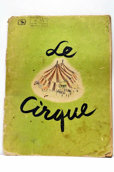 Le Cirque. Illustrations de Pierre Luc.