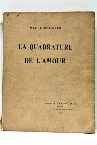 La Quadrature de l'Amour.