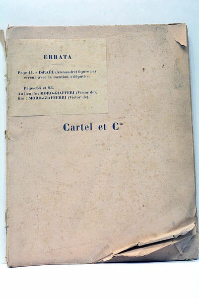 Cartel et cie. Caricatures inédites d'après nature.