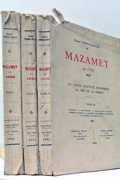 Mazamet en 1930. Un centre d'activité économique du Midi de …