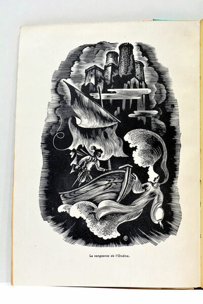 Les Dieux du Rhin. Bois gravé et illustrations d'Emmanuel-Poirier.