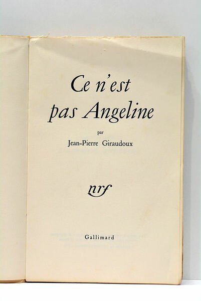 Ce n'est pas Angeline.