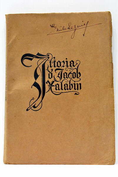 ISTÒRIA DE JACOB XALABÍN, FILL DE L'AMORAT, SENYOR DE LA …