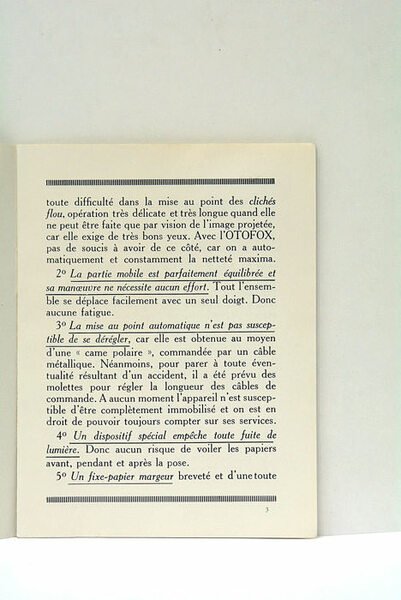 OTOFOX. USINES PEARSON.