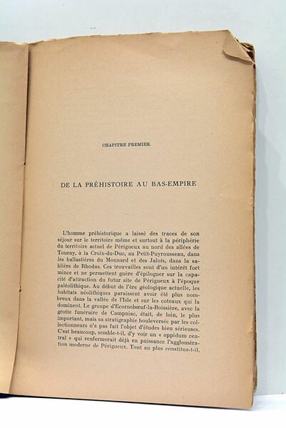 Histoire de Périgueux. Avec 6 reproductions en hors-texte d'eaux-fortes extraites …
