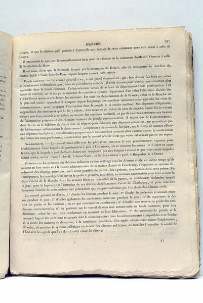 ANALYSE DES VOTES DES CONSEILS GÉNÉRAUX DE DÉPARTEMENT SUR DIVERS …