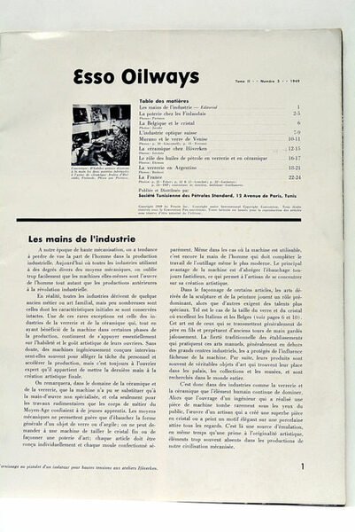 ESSO OILWAYS. TOME II. NUMÉRO 3.