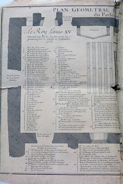 EXTRAIT DES REGISTRES DE PARLEMENT. Du Jeudy douziéme Septembre mil …