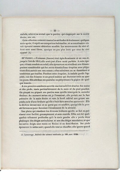 Thèse pour le Doctorat en Médecine, Présentée et soutenue le …