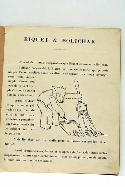 Riquet et Bolichar.