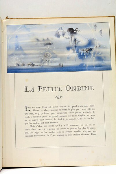 La Petite Ondine. Un conte illustré par Bernet.