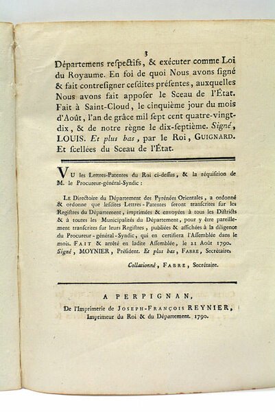 LETTRES-PATENTES DU ROI, SUR UN DÉCRET DE L'ASSEMBLÉE NATIONALE, POUR …