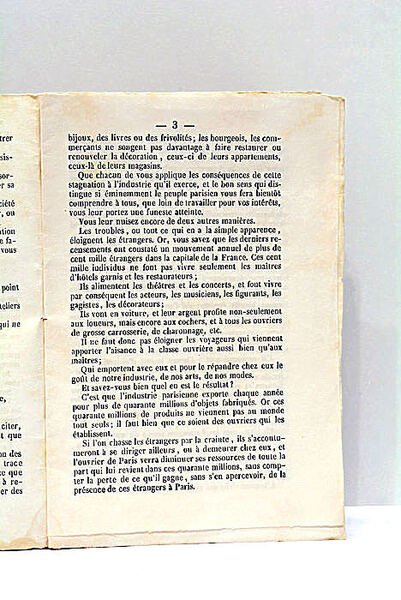 Aux Ouvriers. Du pain, du travail et la vérité. Troisième …