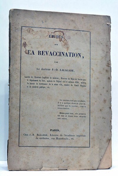 Études sur la revaccination.