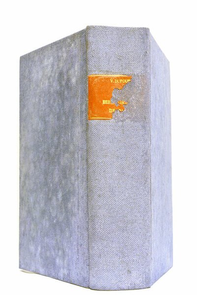 Bibliographie Artistique, Historique et Littéraire de Paris, avant 1789.