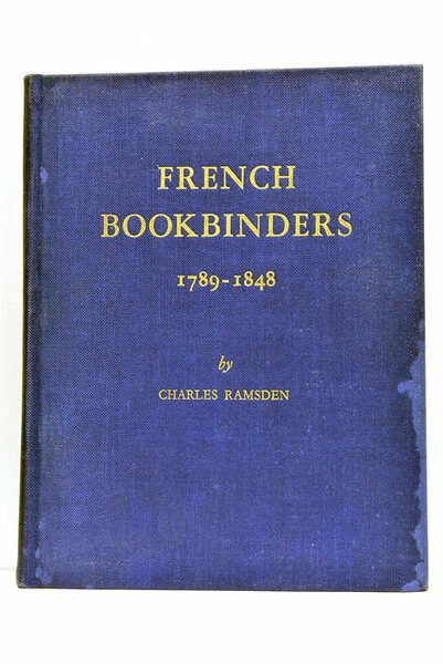 Franch Bookbinders 1789 - 1848.