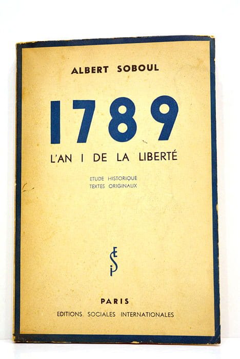 1789. L'an 1 de la liberté.