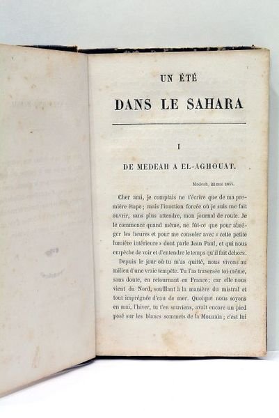 Un Eté dans le Sahara.