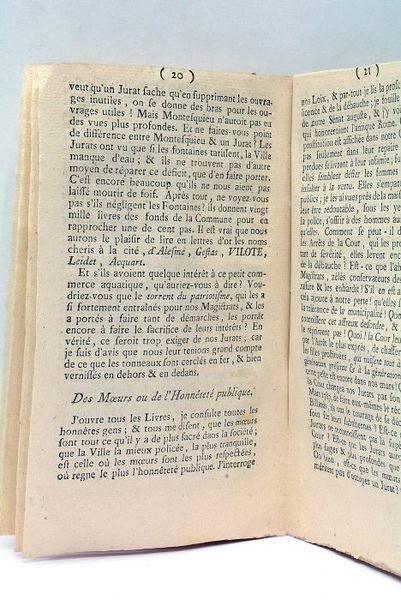 SUPPLEMENT à l'Apologie des Jurats de Bordeaux, d'après les Mémoires …