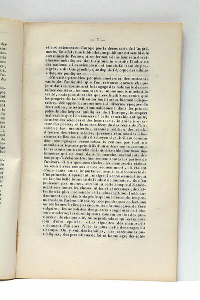 Notice Historique sur la Bibliothèque Publique de la ville de …