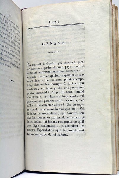 Le Tour du Lac de Genève.