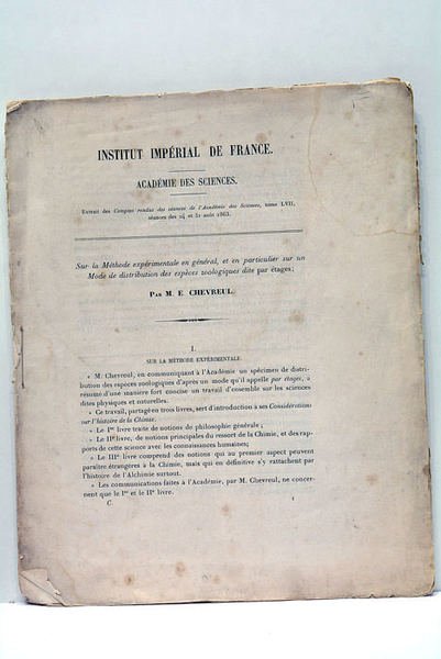 Sur la Méthode Expérimentale en général, et en particulier sur …