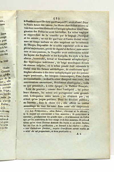 Discours. sur cette question: quelle a été l'influence du Grand …