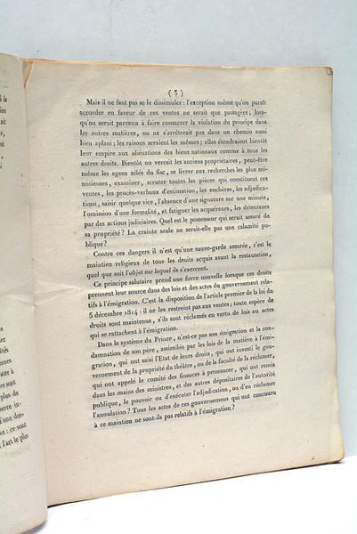 RESUME servant de réponse pour M. Julien, Propriétaire du Théatre …