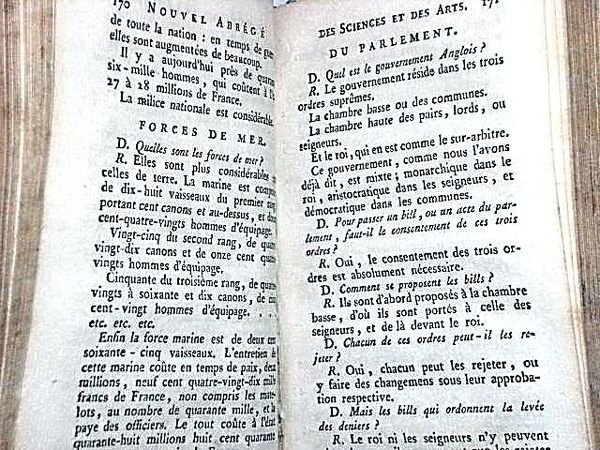 Nouvel Abrégé des Sciences et des Arts, précédé d'un discours …