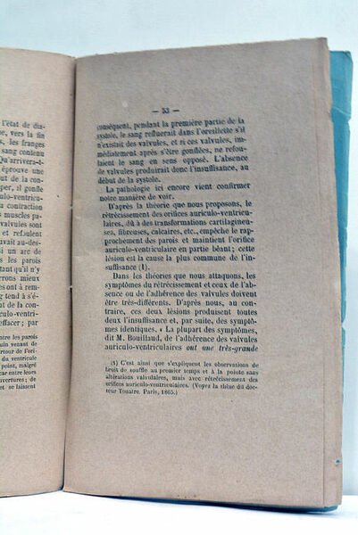Etudes Critiques et Expérimentales sur l'Occlusion des Orifices Auriculo-Ventriculaires.
