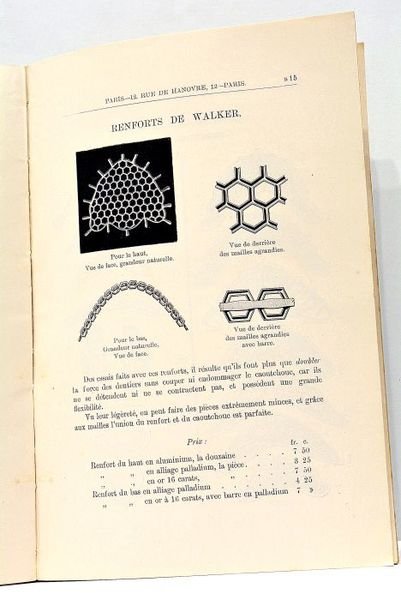 Prix-Courant des Divers Plombages en Usage, et des Métaux Précieux.