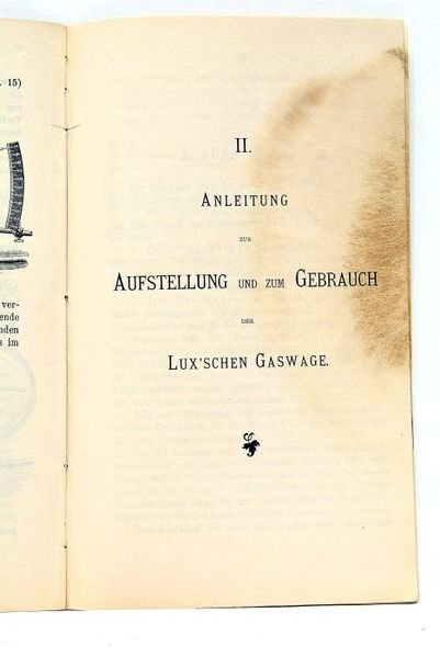 Die Gaswage. Apparat zur automatischen bestimmung des specifischen gewichts und …