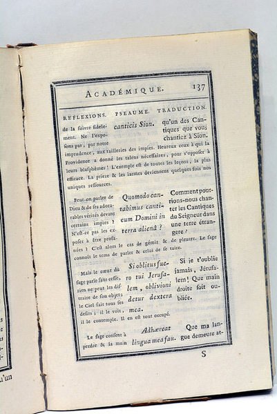 Tribut Académique en vers et en prose, dédié à son …