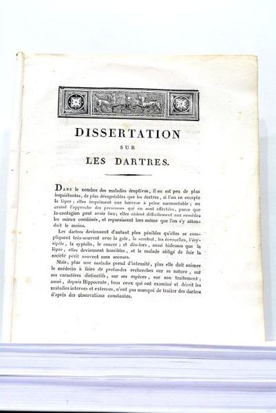 Dissertation sur les Dartres.