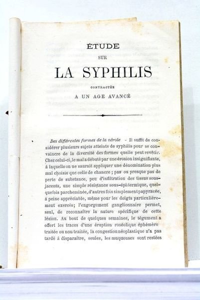 Etudes sur la Syphilis.