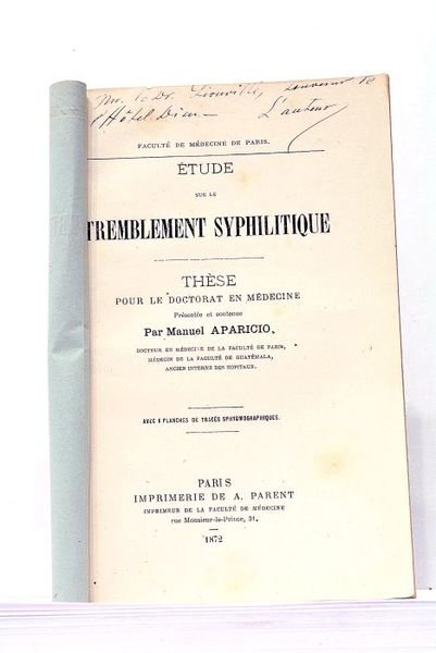 Etude sur le tremblement syphilitique.