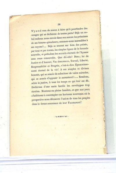 SIMPLE Avis d'une Femme sur la Bible de l'Humanité de …