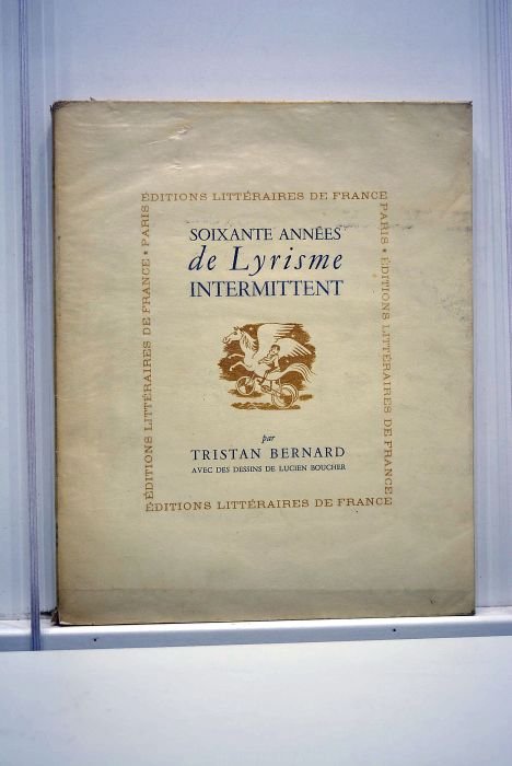 60 années de Lyrisme intermittent. Illustration de Lucien Boucher.