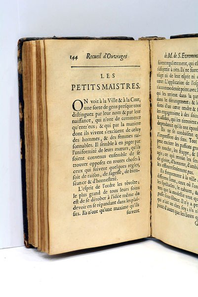 Nouveau Recueil d’Ouvrages de M. de S.Evremont, qui n’ont pas …