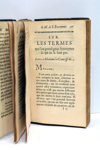 Nouveau Recueil d’Ouvrages de M. de S.Evremont, qui n’ont pas …